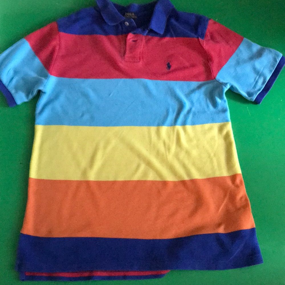 Polo multi color shirt